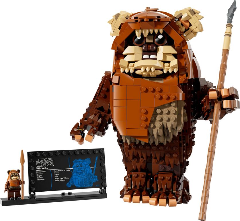 LEGO® Star Wars Wicket the Ewok components