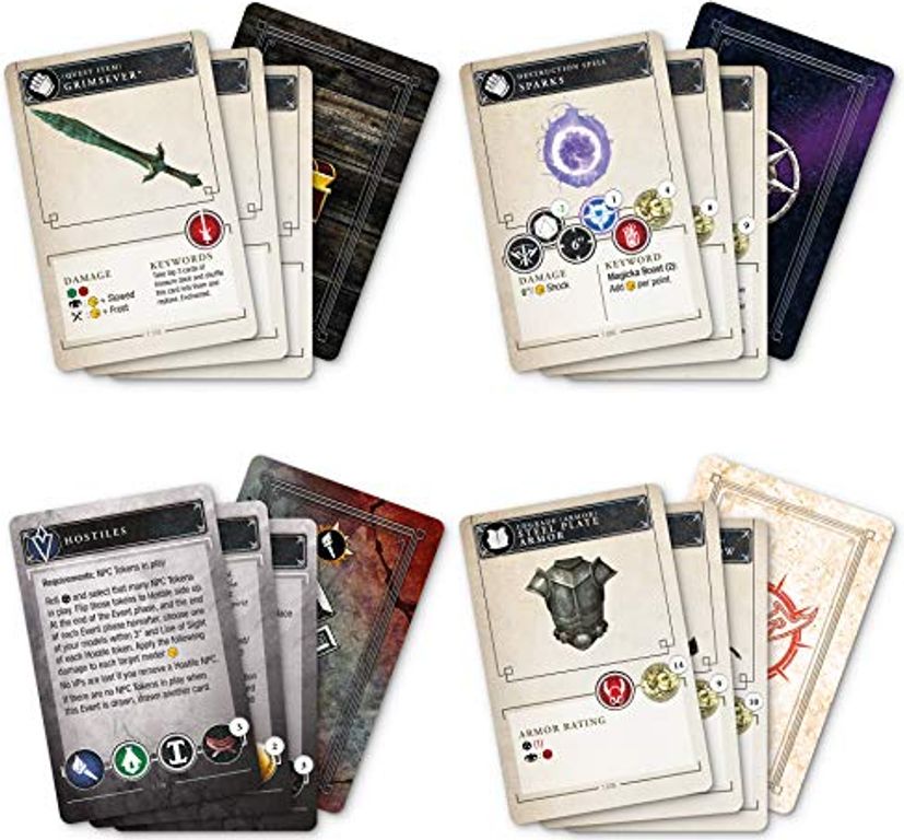 The Elder Scrolls: Call to Arms – Civil War: Chapter 1 Card Pack cartes