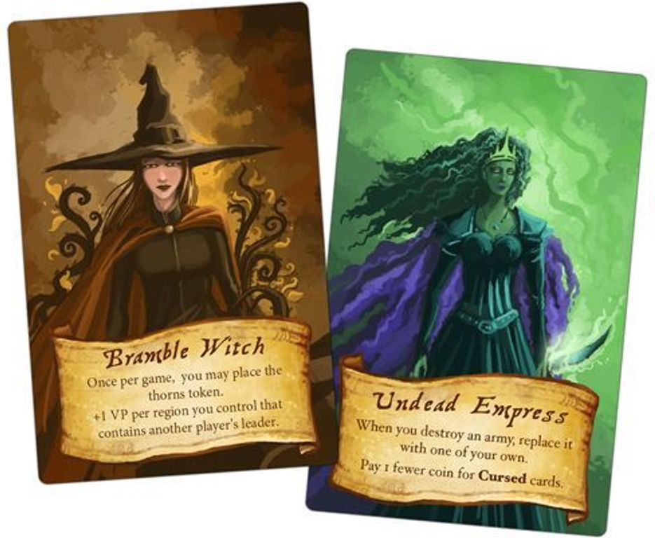 Eight-Minute Empire: Lost Lands cartes