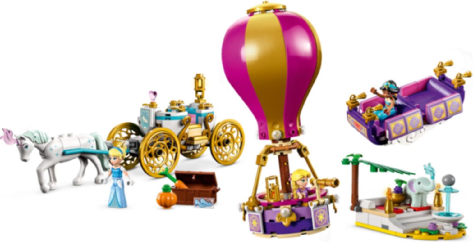 LEGO® Disney Betoverende reis van prinses speelwijze