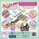 Dollars to Donuts achterkant van de doos