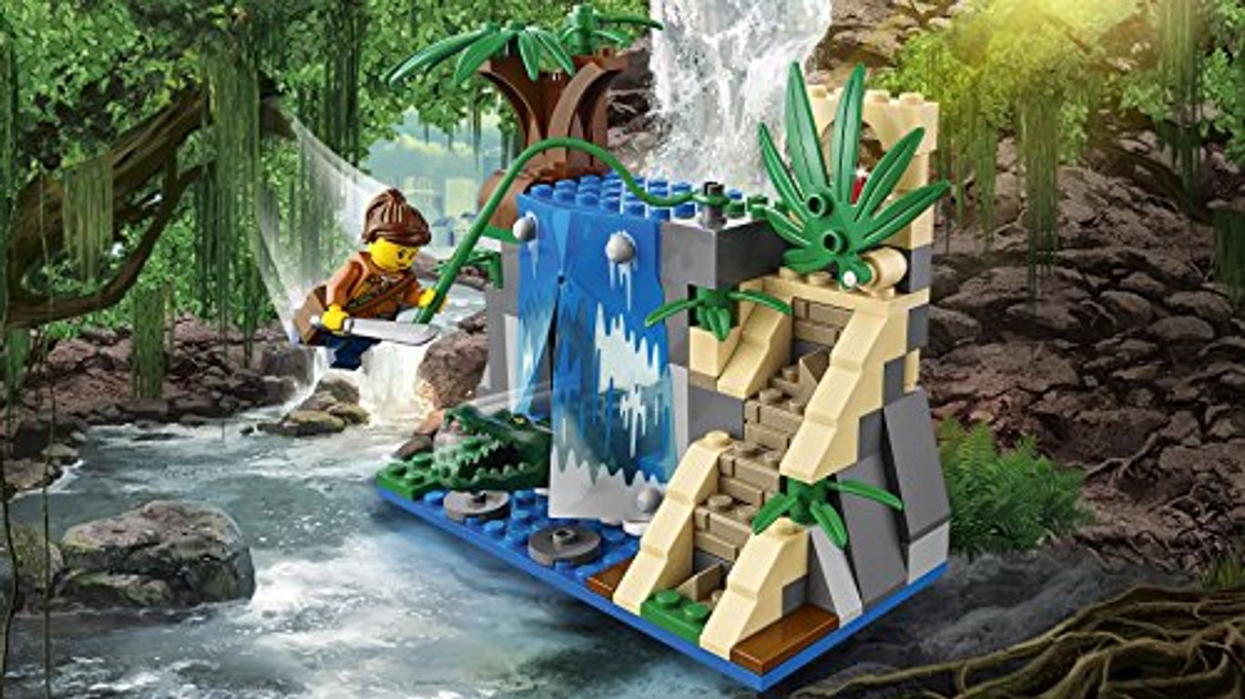 LEGO® City Jungle Exploration Site components