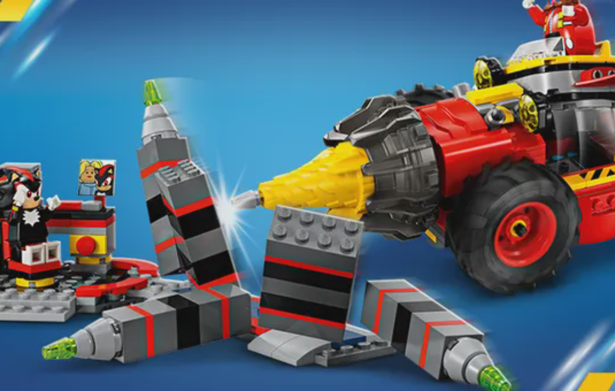 LEGO® Sonic The Hedgehog Super Sonic contre Egg Drillster