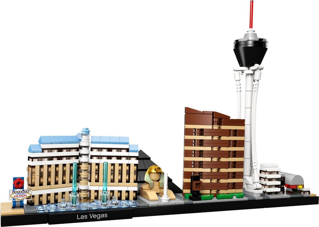 LEGO® Architecture Las Vegas components
