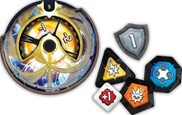 KeyForge: Worlds Collide - Premium Box components