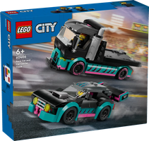LEGO® City Auto da corsa e trasportatore