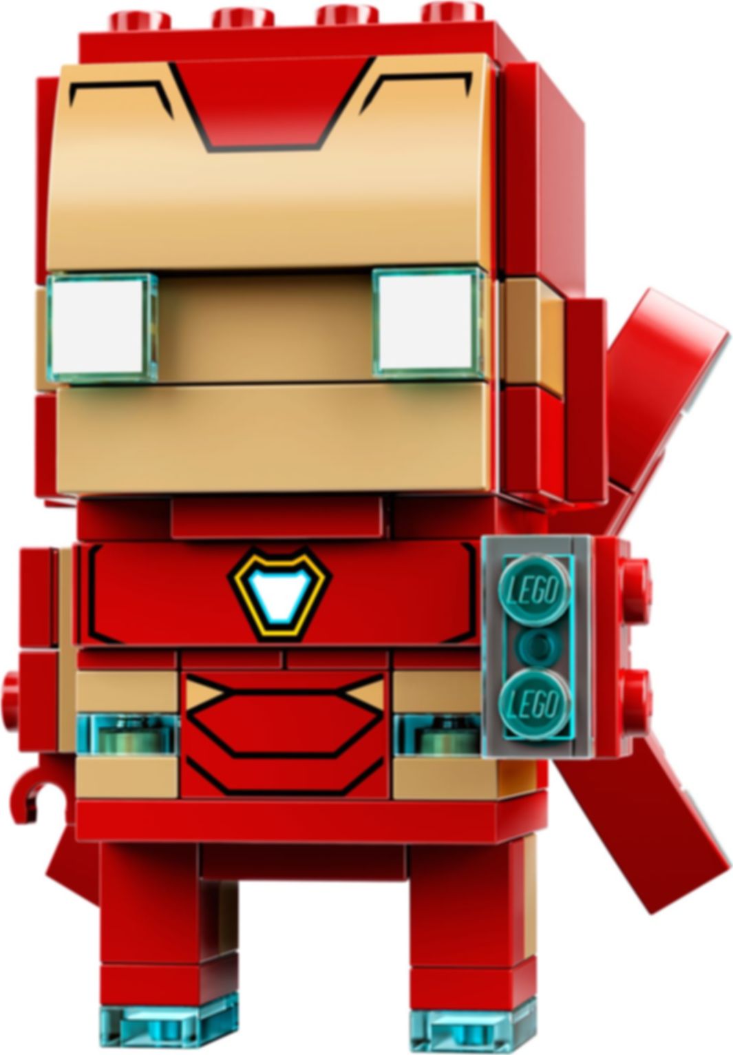 LEGO® BrickHeadz™ Iron Man MK50 composants
