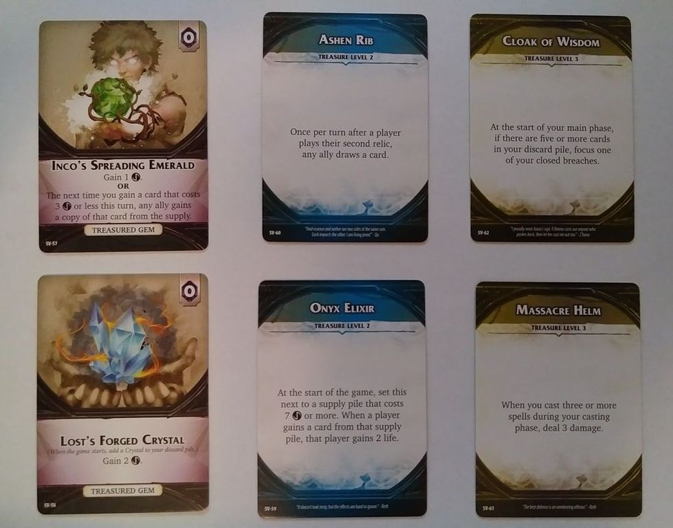 Aeon's End: Southern Village cards