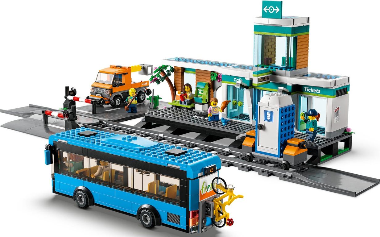 LEGO® City Treinstation componenten