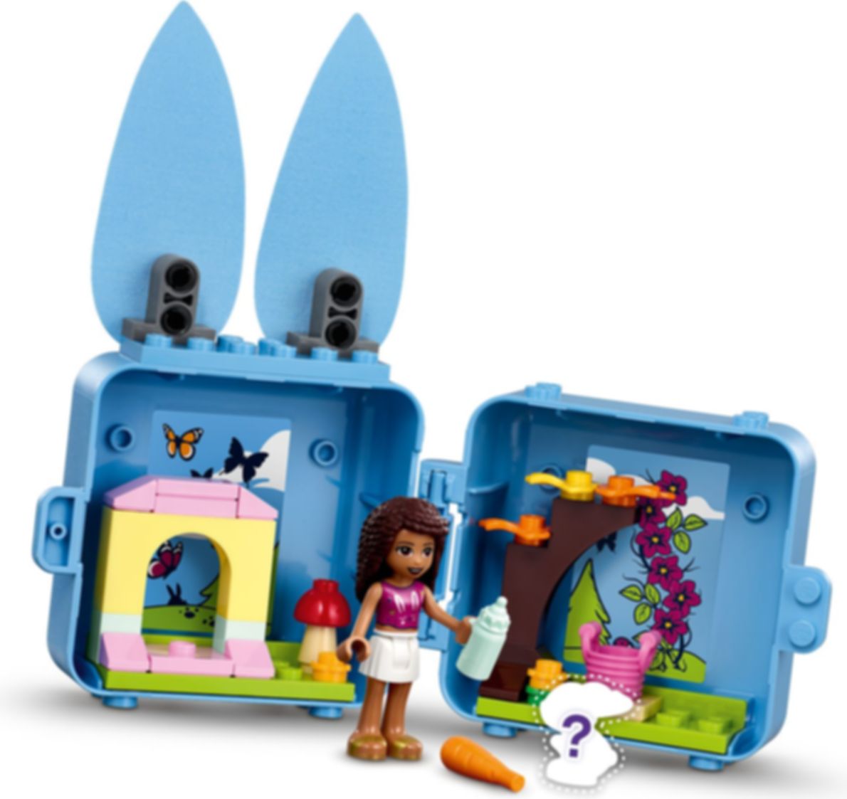LEGO® Friends Andrea's konijnenkubus speelwijze
