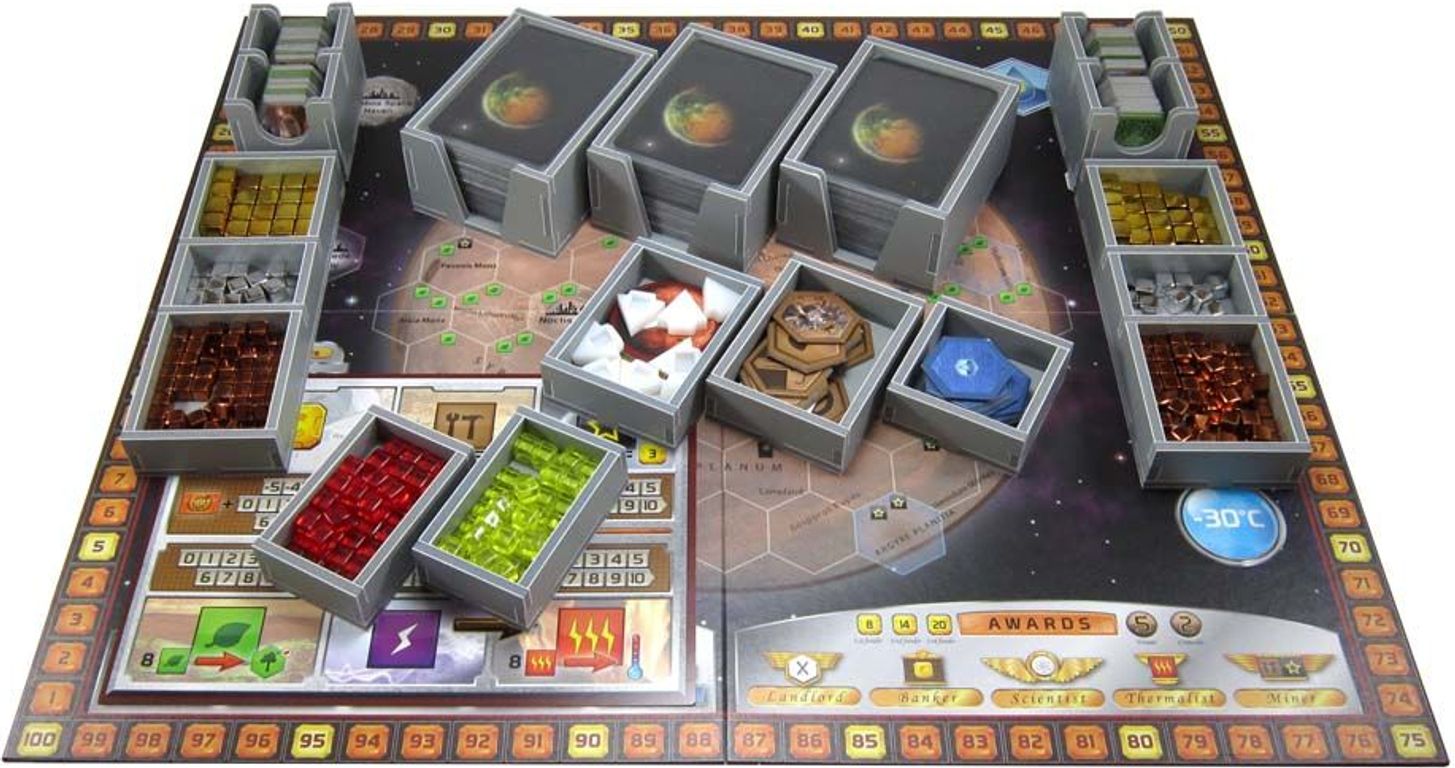 Terraforming Mars: Folded Space Insert (Second edition) partes