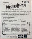 Western Legends: Ein Wildes Bündel Extras rückseite der box