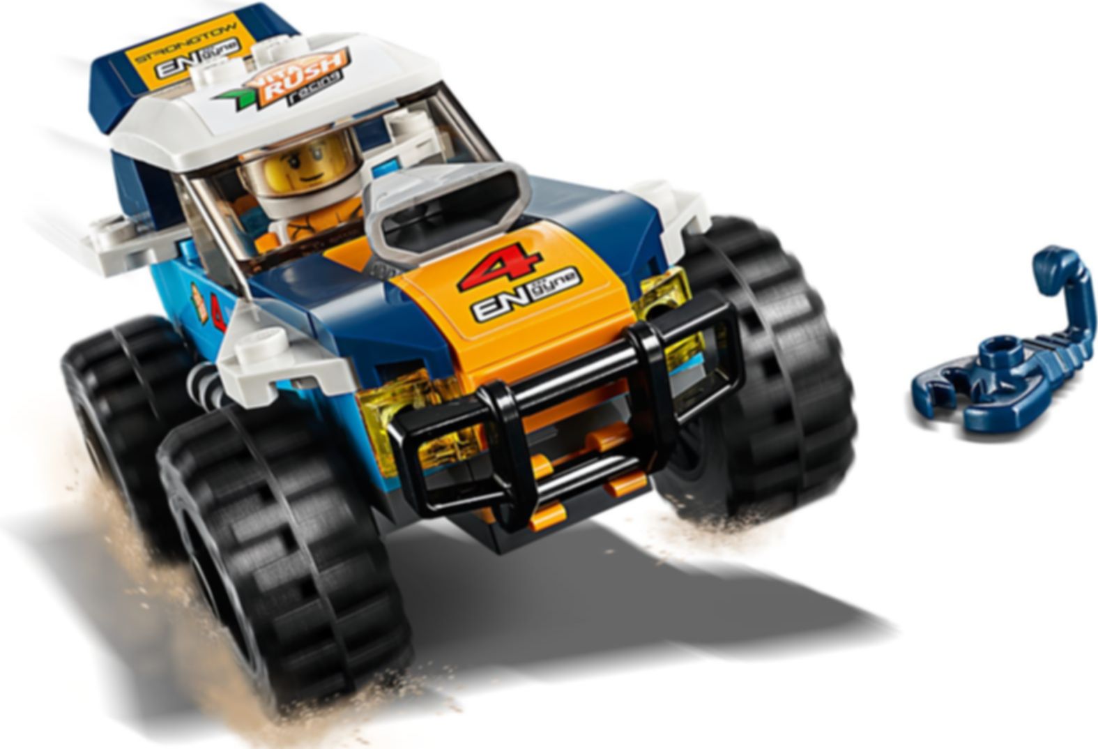 LEGO® City Wüsten-Rennwagen spielablauf