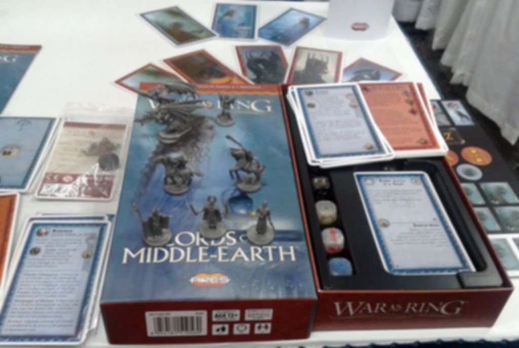 War of the Ring: Lords of Middle-earth components