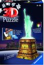 3D puzzle - Statue of Liberty at night