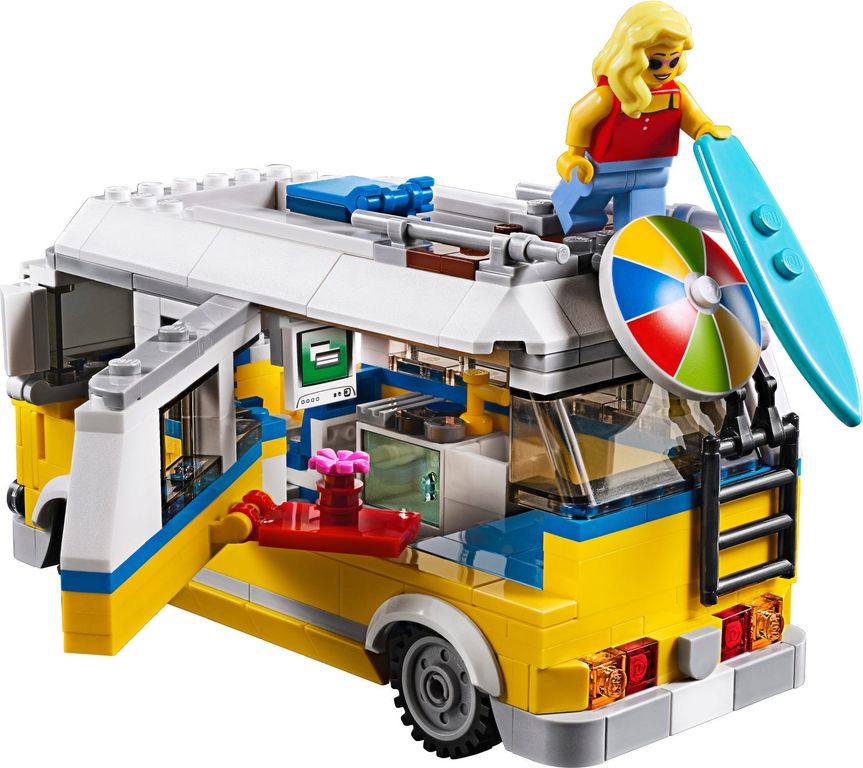 LEGO® Creator Sunshine Surfer Van interior