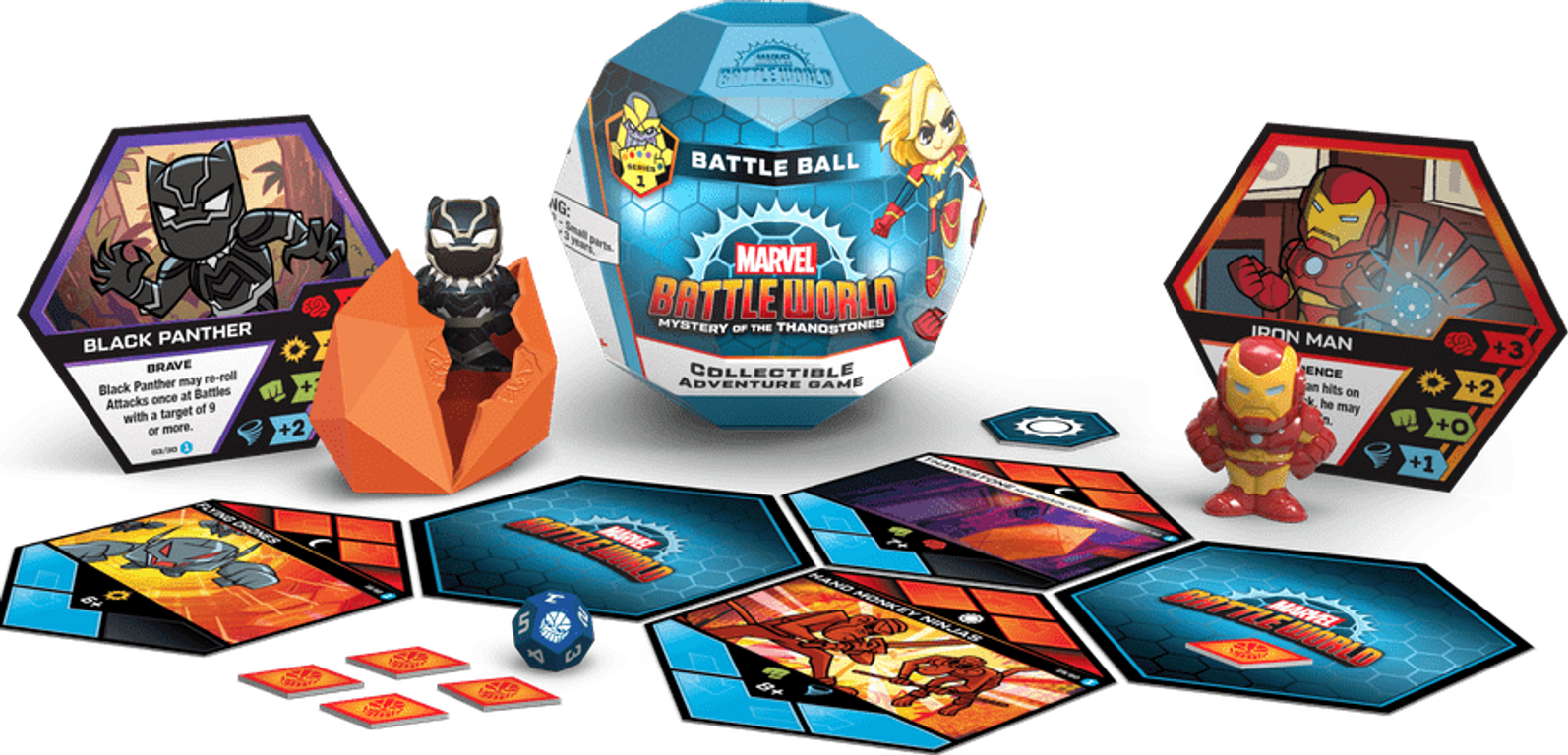 Marvel Battleworld Mega Pack components