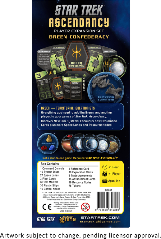 The best prices today for Star Trek Ascendancy: The Breen Confederacy  TableTopFinder
