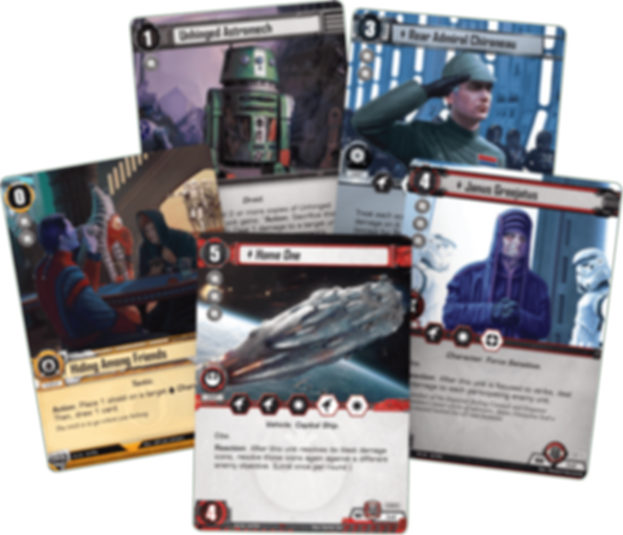 Star Wars: The Card Game - The Forest Moon kaart