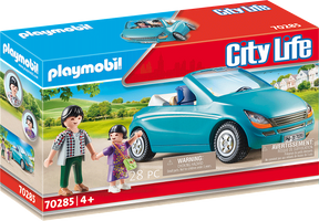 Playmobil® City Life Dad with girl and convertible