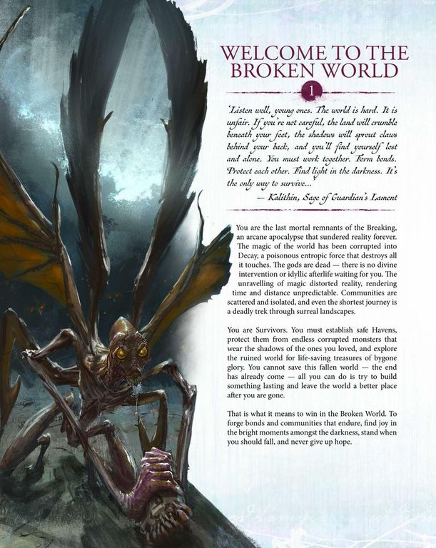Broken Weave RPG: Core Rulebook manual