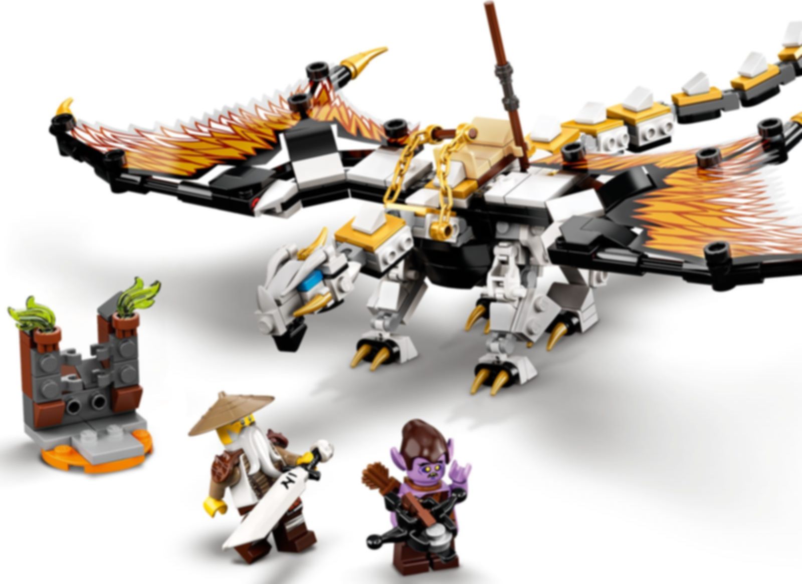 LEGO® Ninjago Wus gefährlicher Drache komponenten