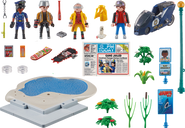 Playmobil® Back to the Future Back to the Future Part II Hoverboard Chase components