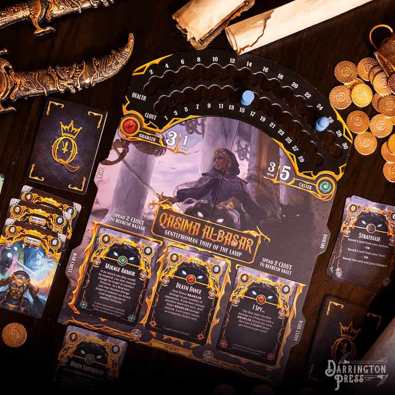 Queen by Midnight: Quarter Past components