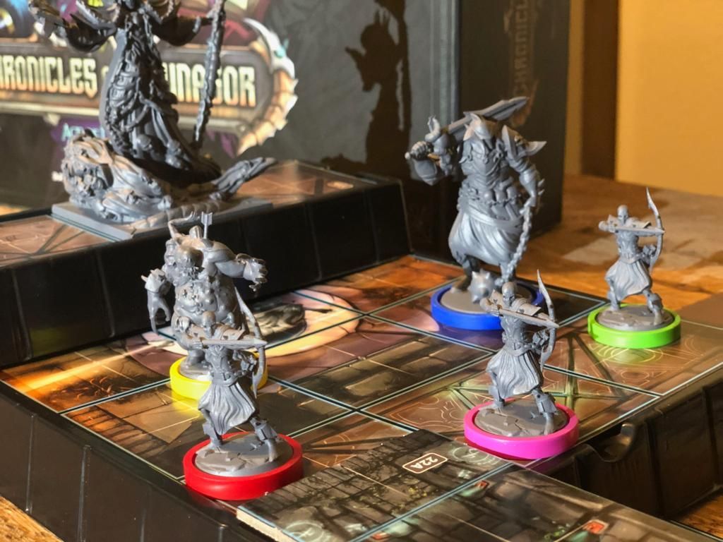 Chronicles of Drunagor: Age of Darkness miniatures