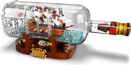 LEGO® Ideas Ship in a Bottle components