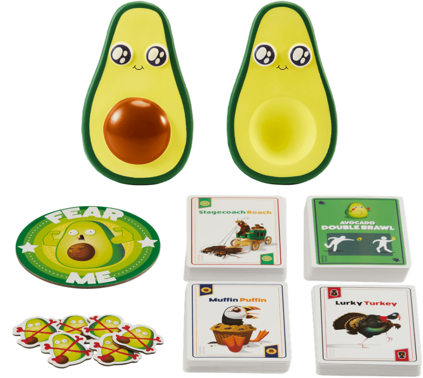 Throw Throw Avocado components