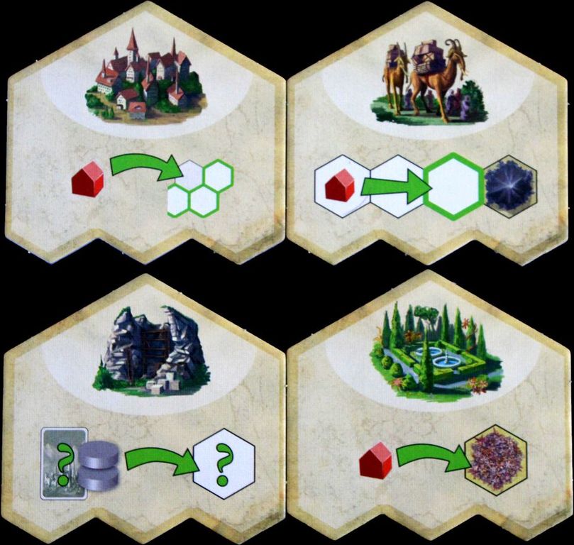 Kingdom Builder: Nomads tiles
