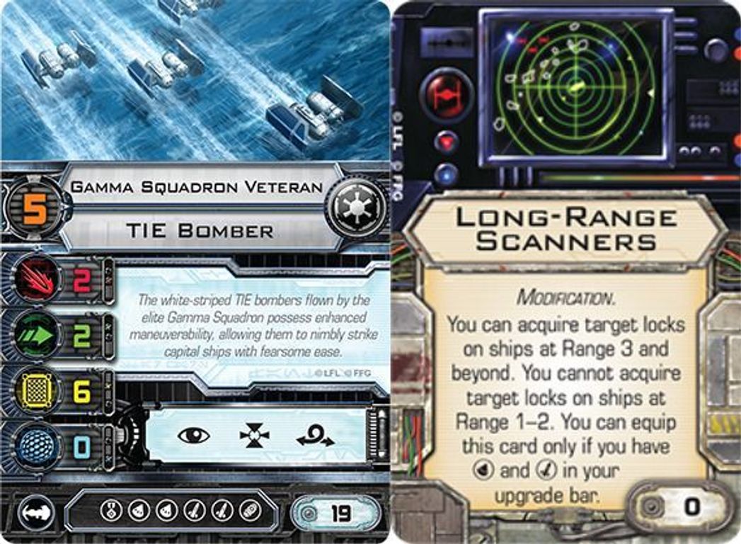 Star Wars X-Wing: Imperial Veterans cards