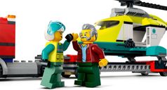 LEGO® City Rescue Helicopter Transport minifigures