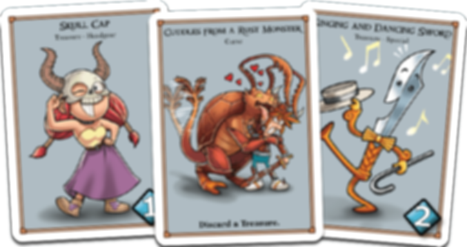 Red Dragon Inn: Allies - Spyke & Flower cards
