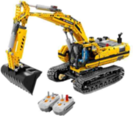 LEGO® Technic Graafmachine met Motor composants