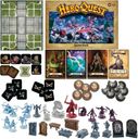 HeroQuest: Rise of the Dread Moon Quest Pack componenten
