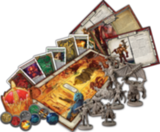 Talisman (Revised 4th Edition): The Dragon Expansion partes