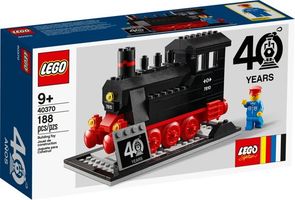 LEGO® Promotions L'emblématique locomotive à vapeur (40 ans de trains LEGO)