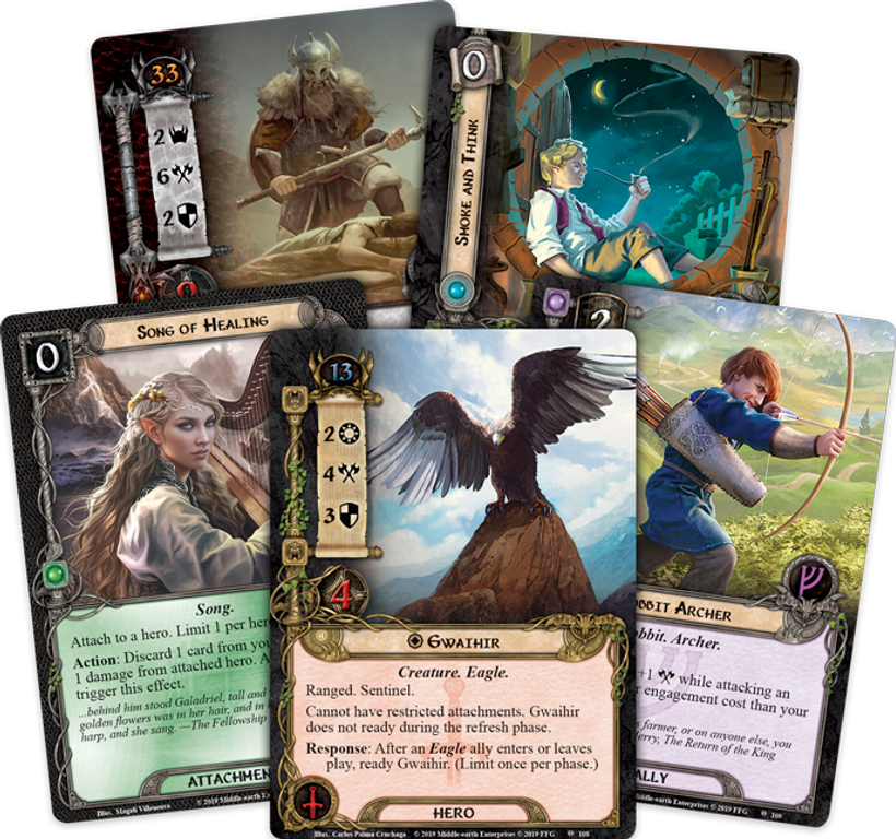 The Lord of the Rings: The Card Game – The Land of Sorrow kaarten