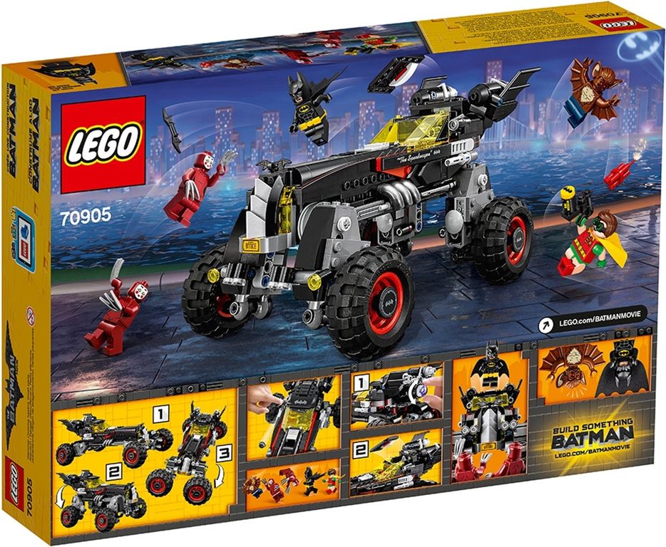 LEGO® Batman Movie Batmóvil parte posterior de la caja