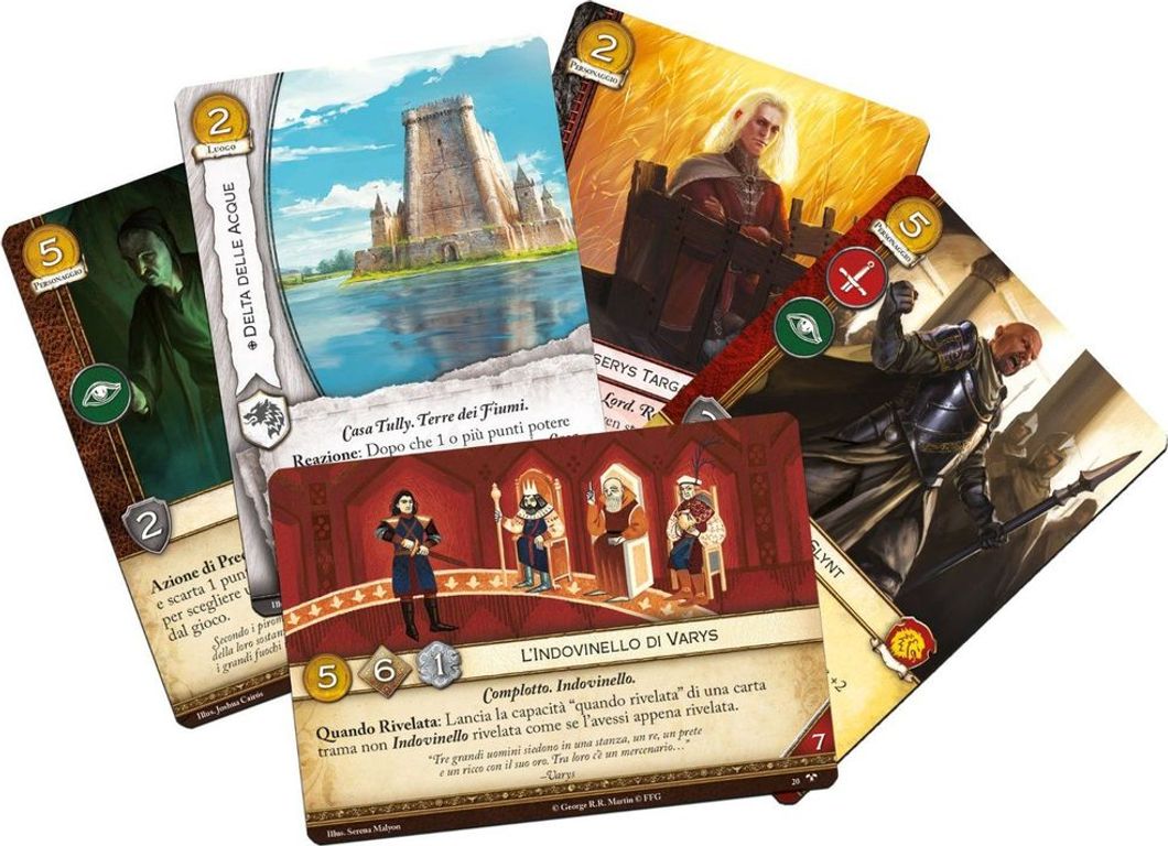 A Game of Thrones: The Card Game (Second Edition) - Across the Seven Kingdoms cards