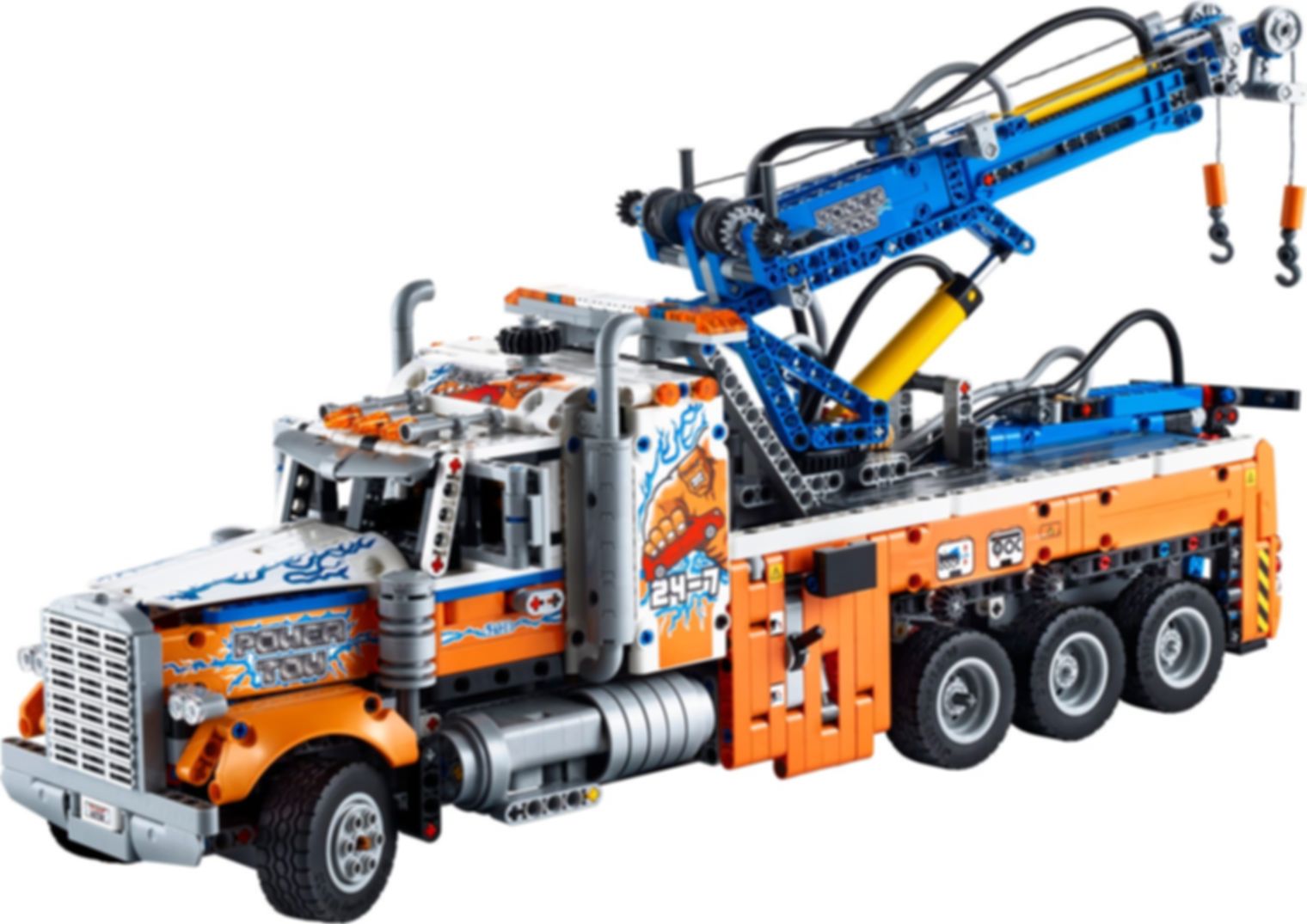 LEGO® Technic Le camion de remorquage lourd composants