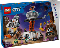 LEGO® City La station spatiale et la base de lancement de fusées