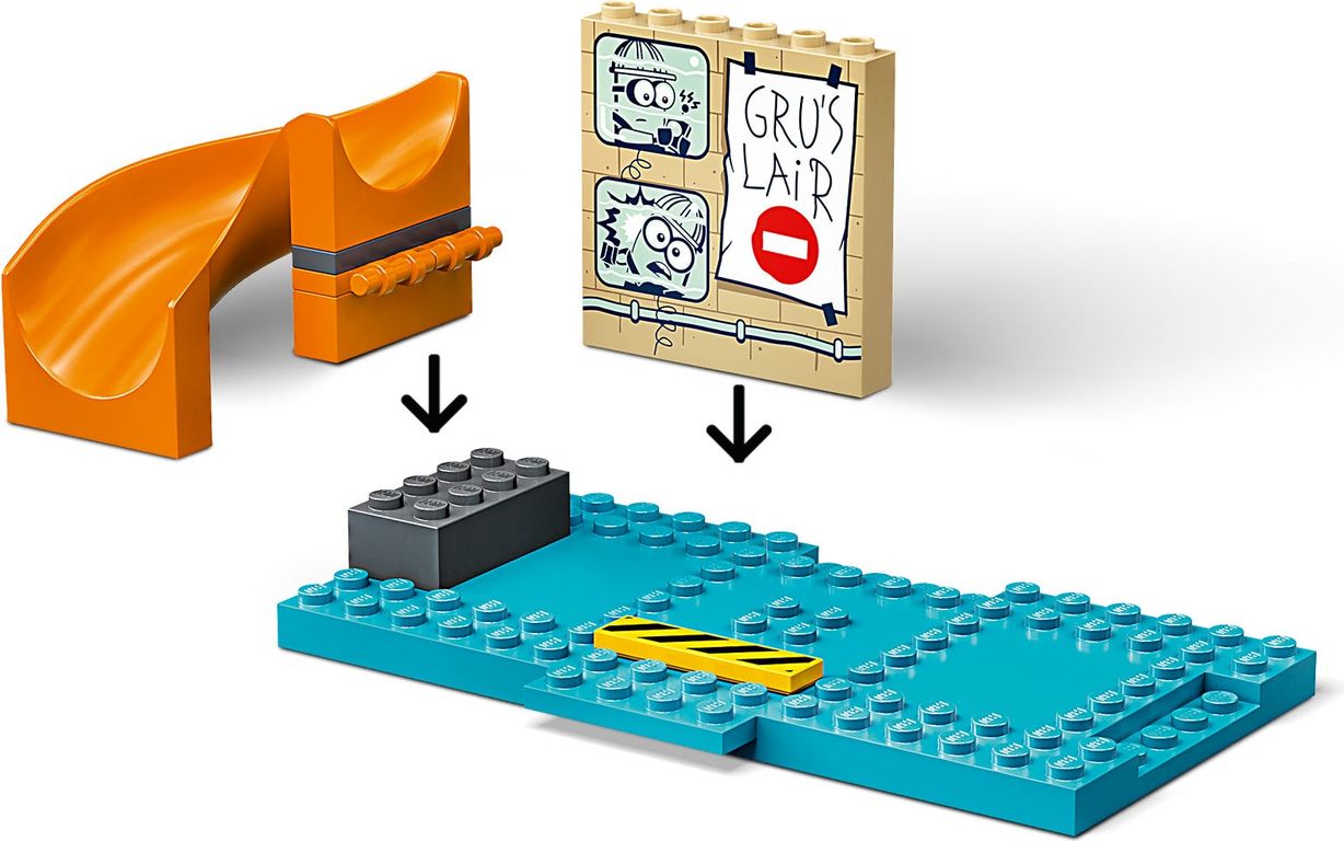 LEGO® Minions Minions in Gru's Lab components