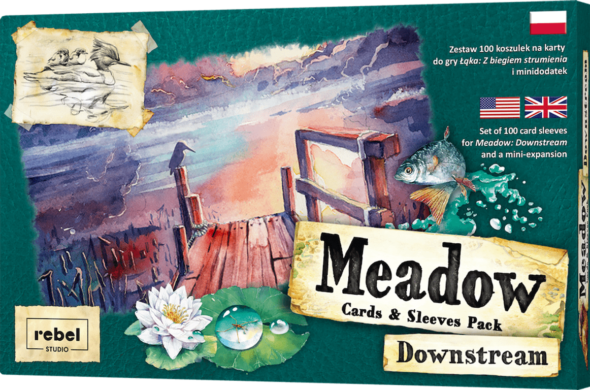 meadow cards and sleeves pack & where players compete in achieving the goals of their expeditions. Meadow  Cards & Sleeves