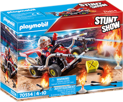 Playmobil® Stunt Show Stunt Show Fire Quad