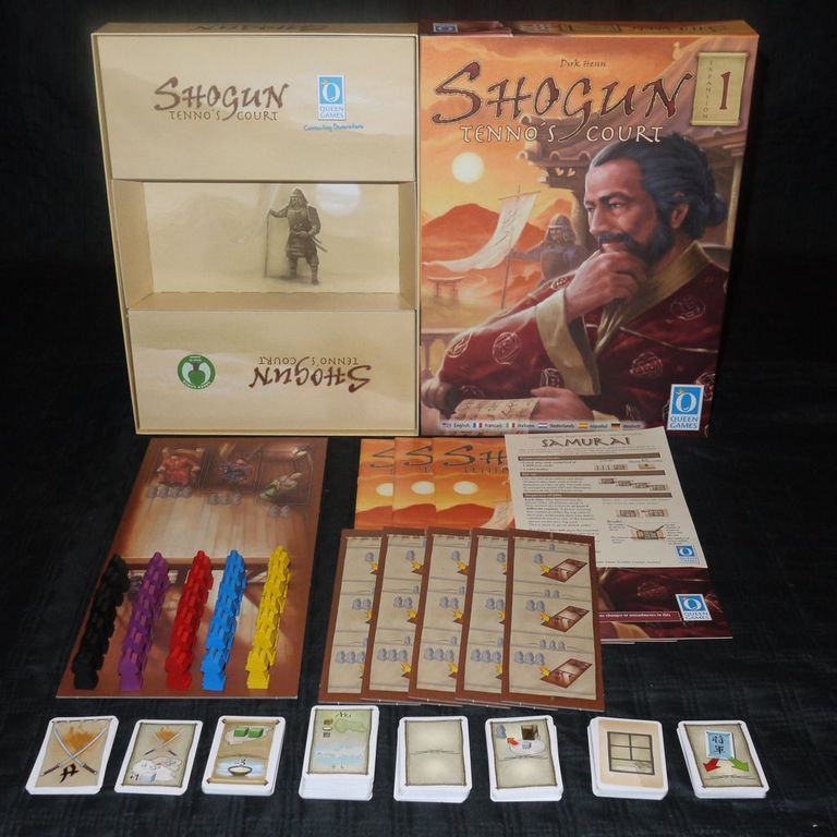 Shogun: Tenno's Court components