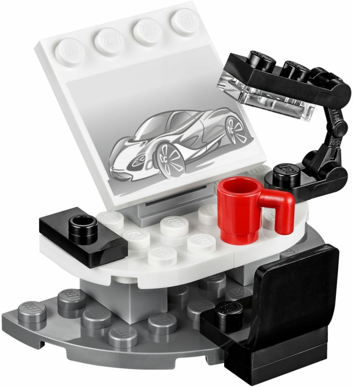 LEGO® Speed Champions McLaren 720S components