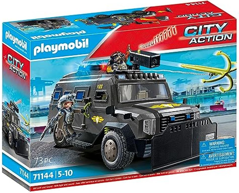 Playmobil city action store swat truck